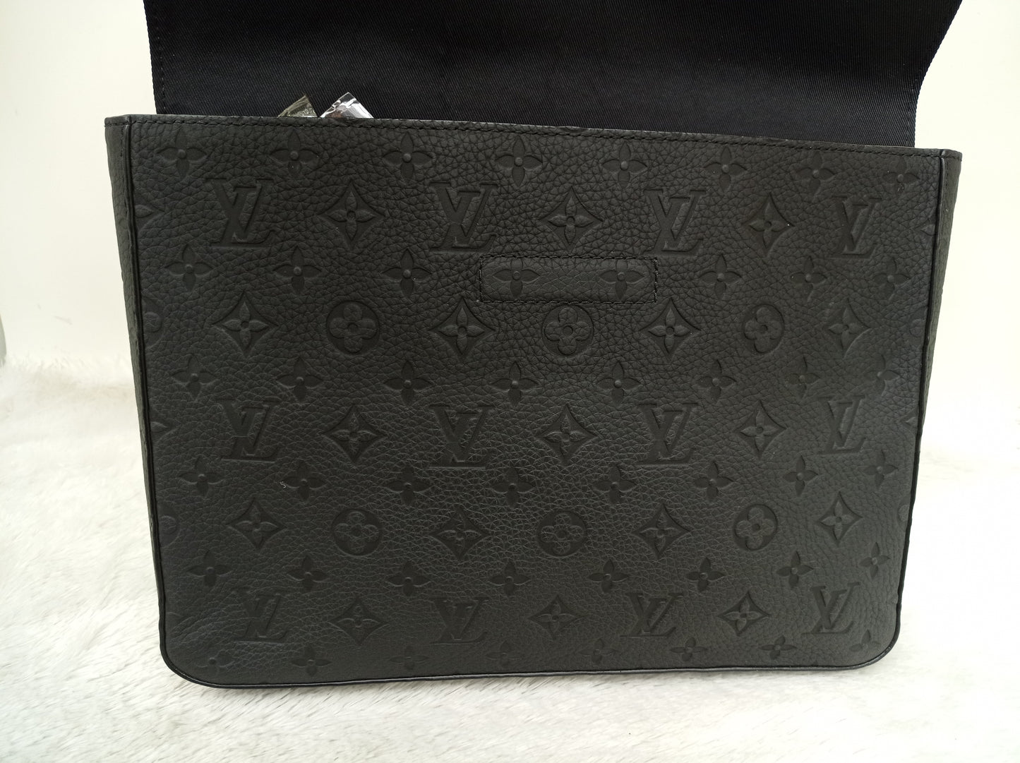 LV Pochette Virgil Abloh Steamer Monogram Eclipse (CHIP)