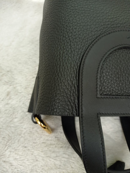 *LikeNew* Hermes In The Loop 18 Clem Swift Noir GHW #W