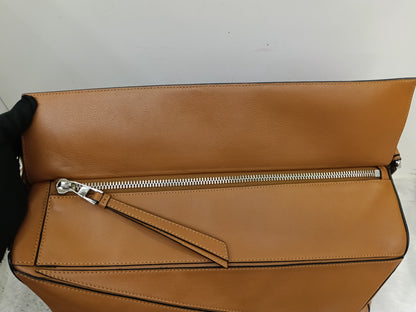 Loewe Puzzle Large Calfskin Tan SHW 2016