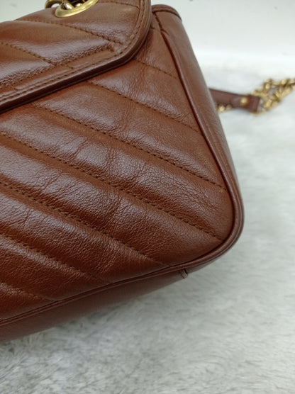 Gucci Marmont Small Brown GHW