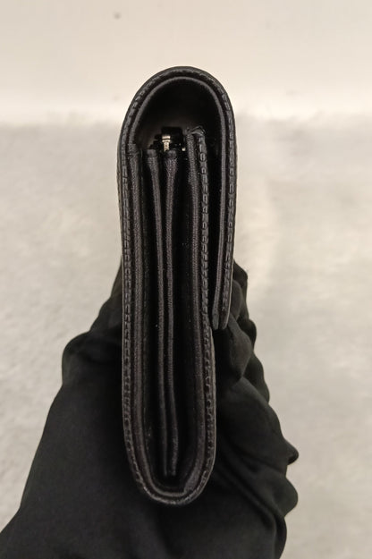 Chanel Timeless Continental Wallet Caviar Black SHW #16