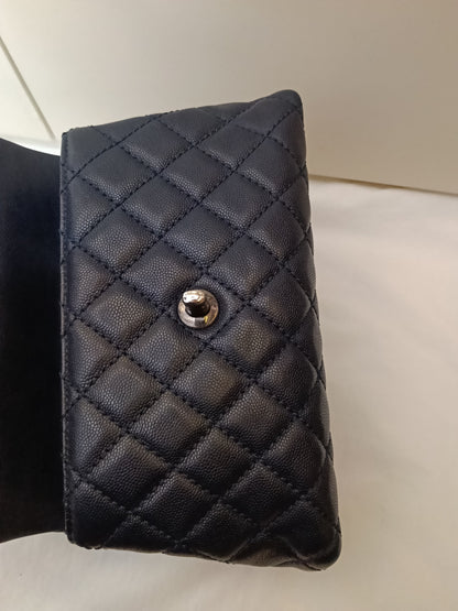 Chanel Coco Handle Small Caviar Dark Navy RHW #21