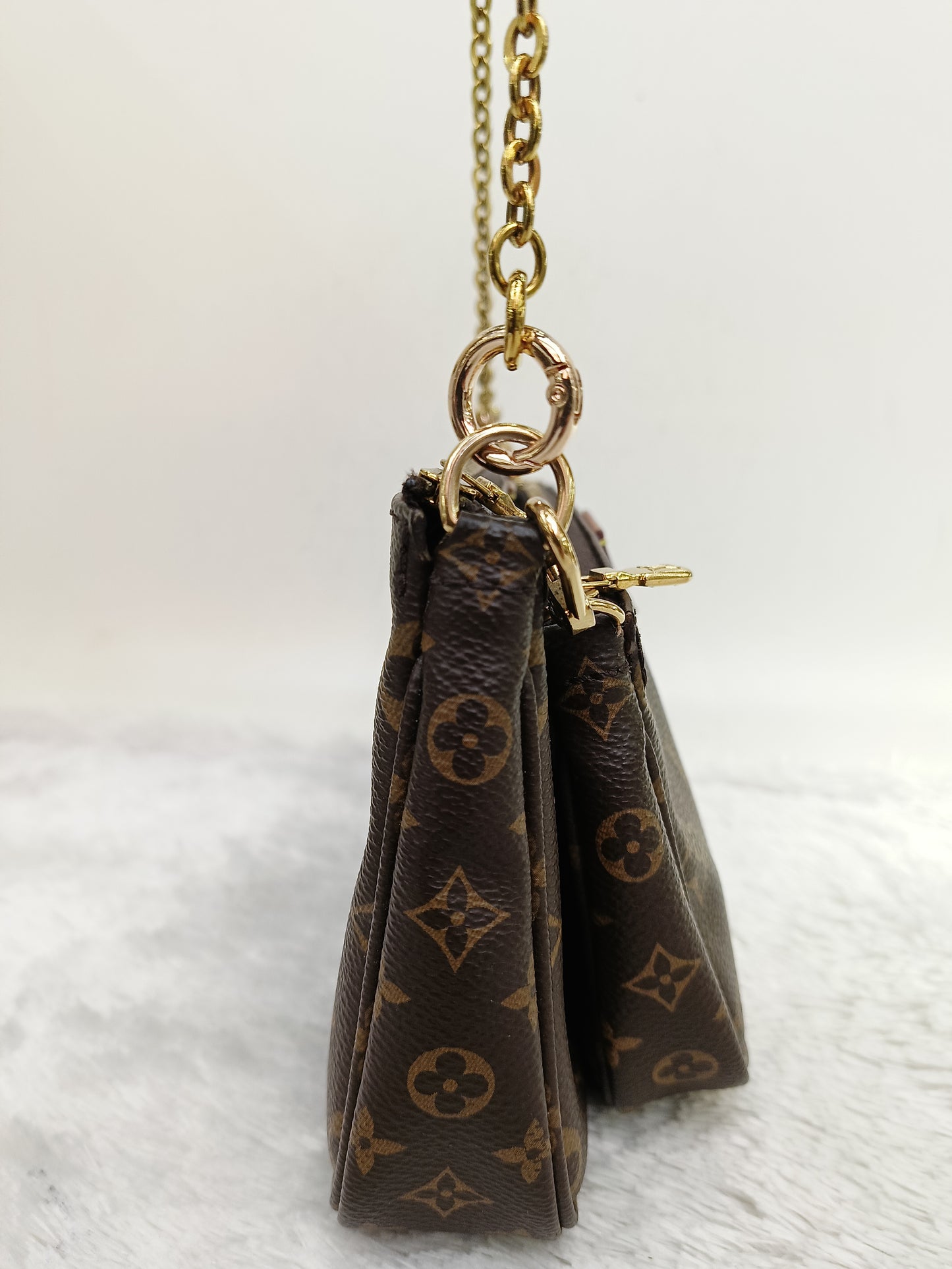 LV Multi Pochette Monogram Khaki 2020