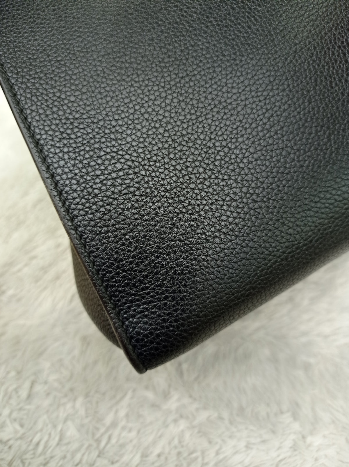 LV Steamer MM Taurillon Noir 2016