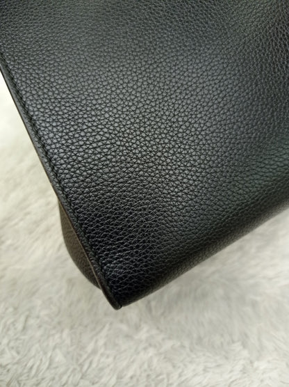 LV Steamer MM Taurillon Noir 2016