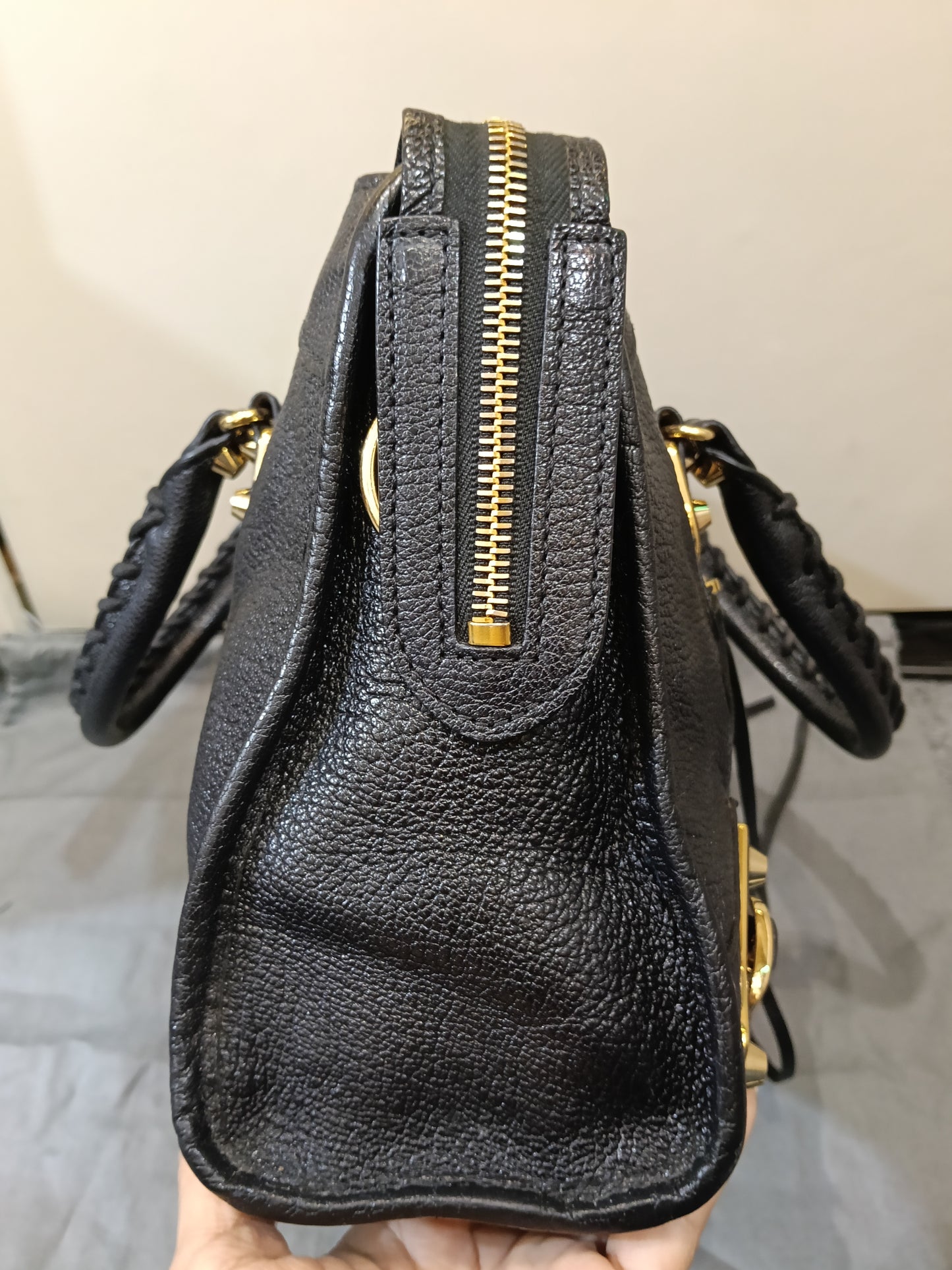 Balenciaga Small City Edge Black GHW 2020