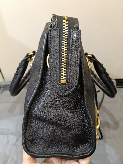 Balenciaga Small City Edge Black GHW 2020
