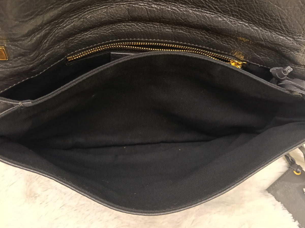 Balenciaga Envelope Clutch Giant Gris GHW 2015
