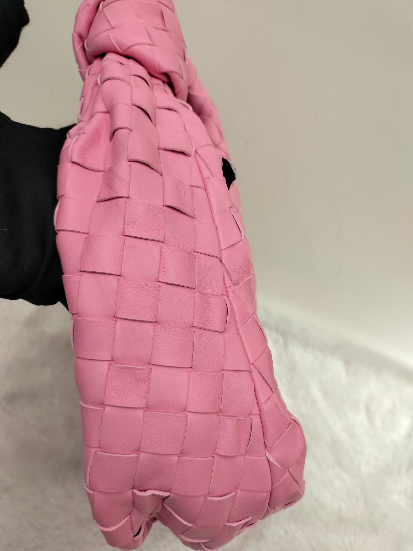 Bottega Veneta Teen Jodie Pink GHW