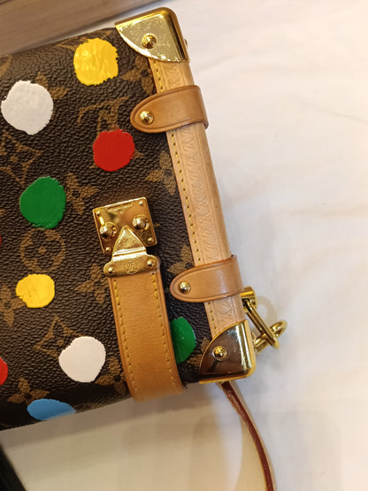 LV X Yayoi Kusama Side Trunk MM Monogram 3D Dots (CHIP)