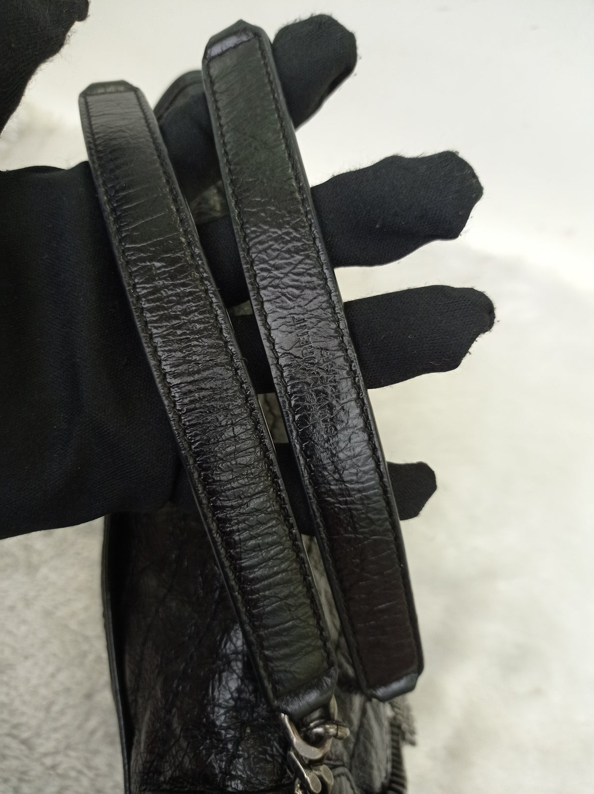 YsL Niki Medium Calfskin Black RHW 2018
