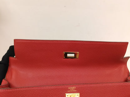 K32 Vibrato Rouge Vif GHW #G square