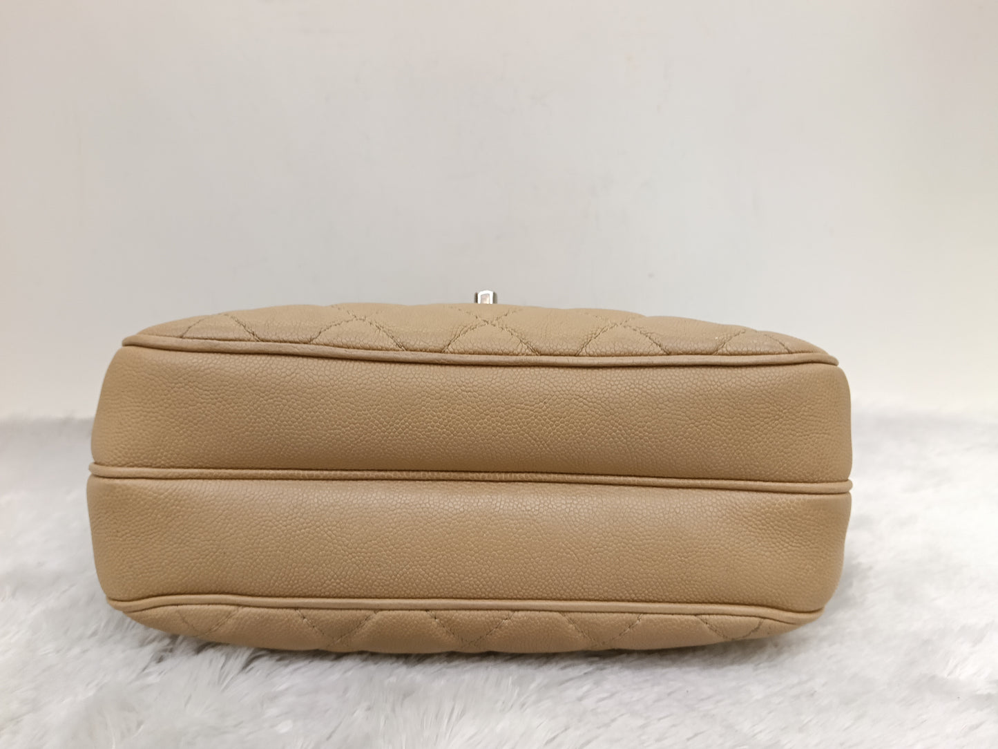 Chanel Medium Urban Companion Flap Caviar Beige SHW #25