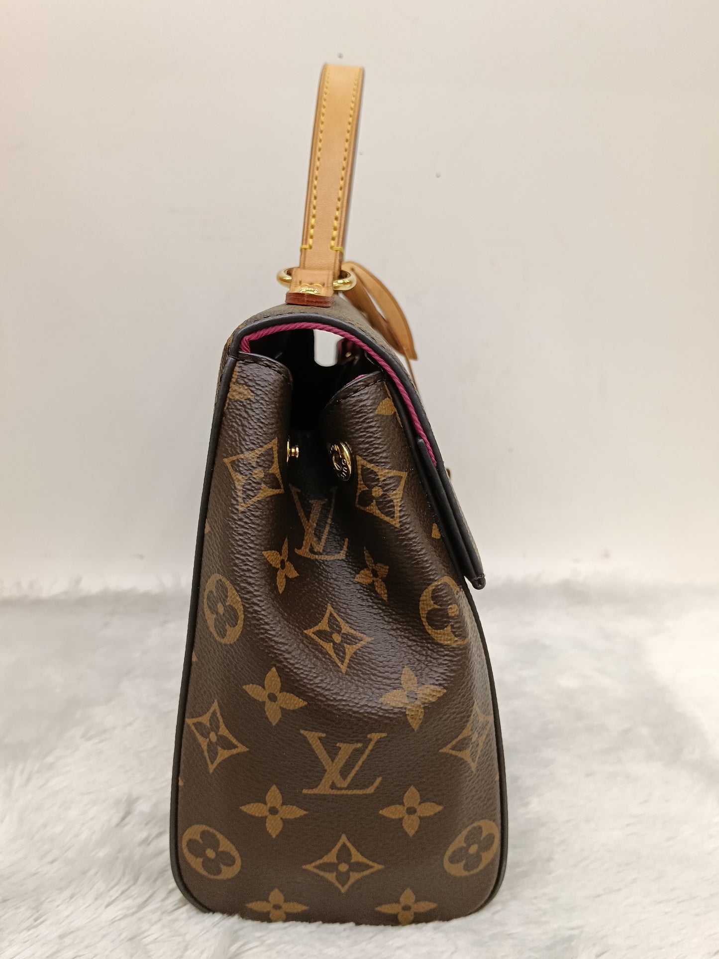 LV Clunny BB Monogram Bordeaux Fuchsia 2018