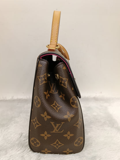 LV Clunny BB Monogram Bordeaux Fuchsia 2018