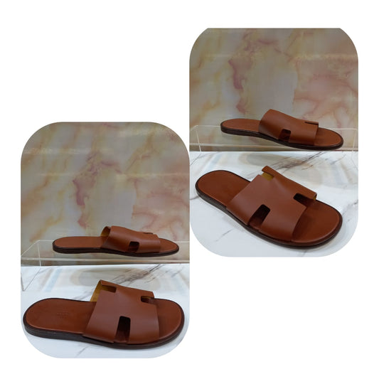 Hermes Sandal Izmir Gold Size 43