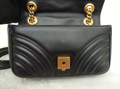 Gucci Marmont Mini Black GHW