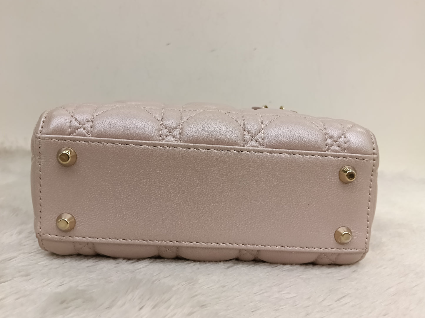 Lady Dior Mini Iridescent Lotus GHW 2018