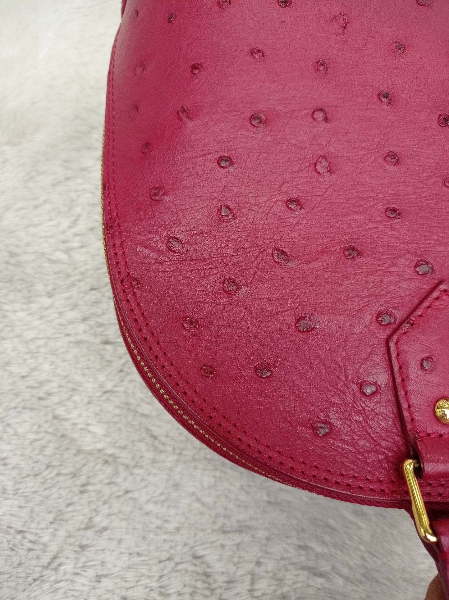 LV Alma PM Ostrich Prune 2013