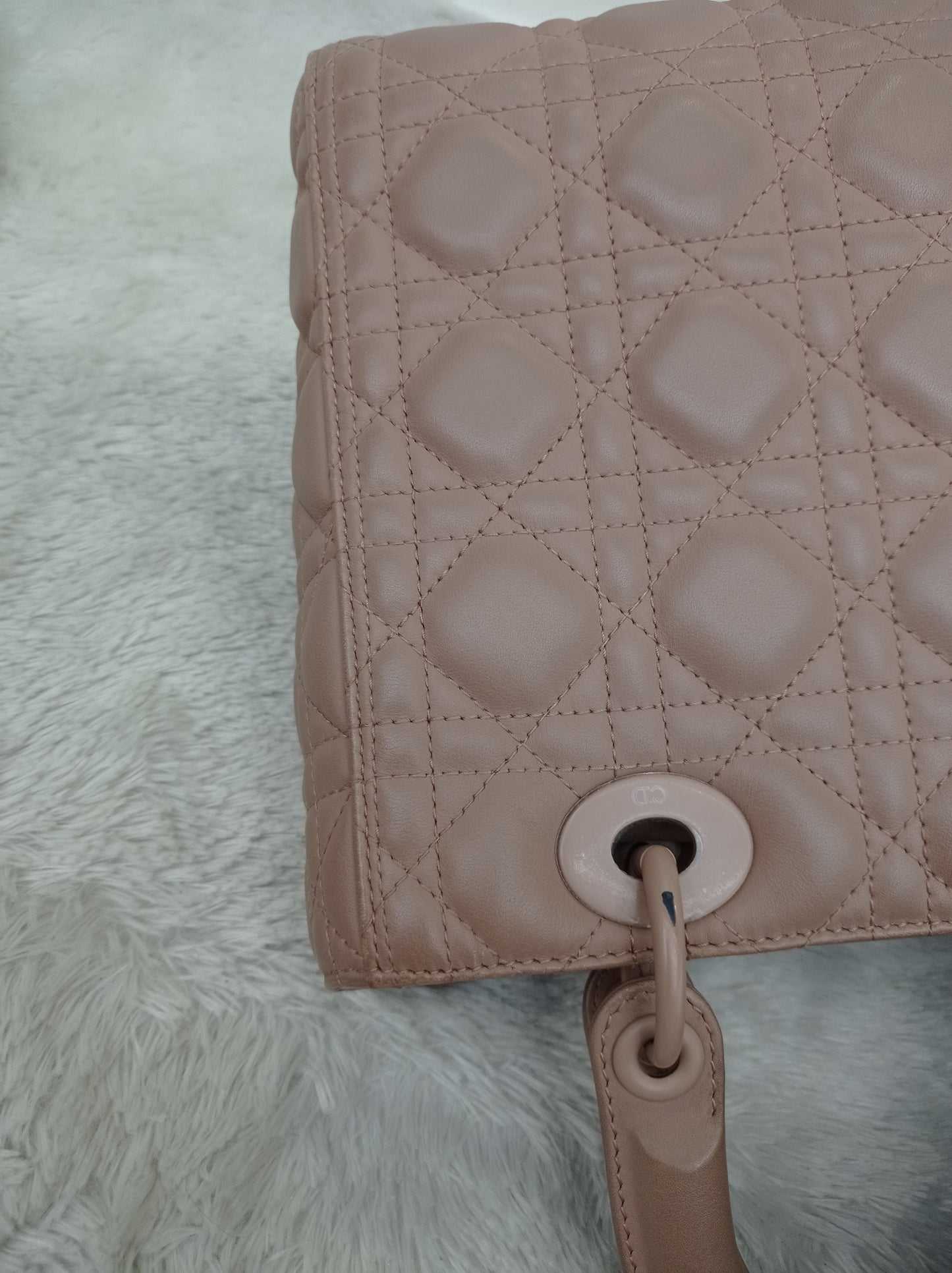 Lady Dior Medium Ultra Matte Blush 2019