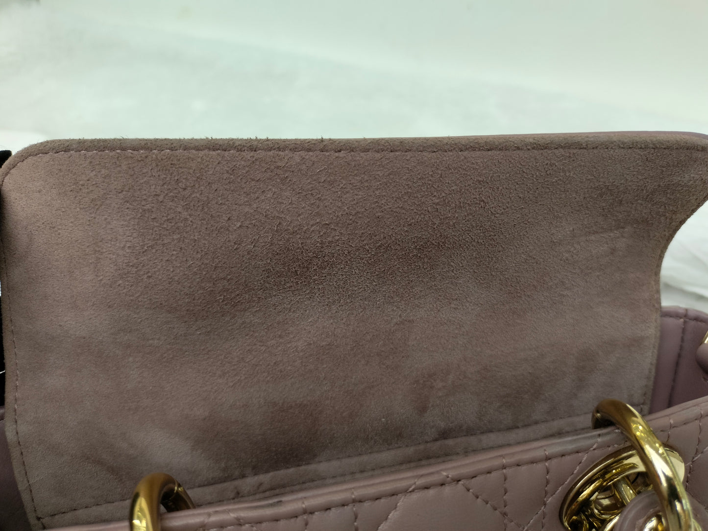Dior D'joy Small Lamb Peony Pink GHW 2022