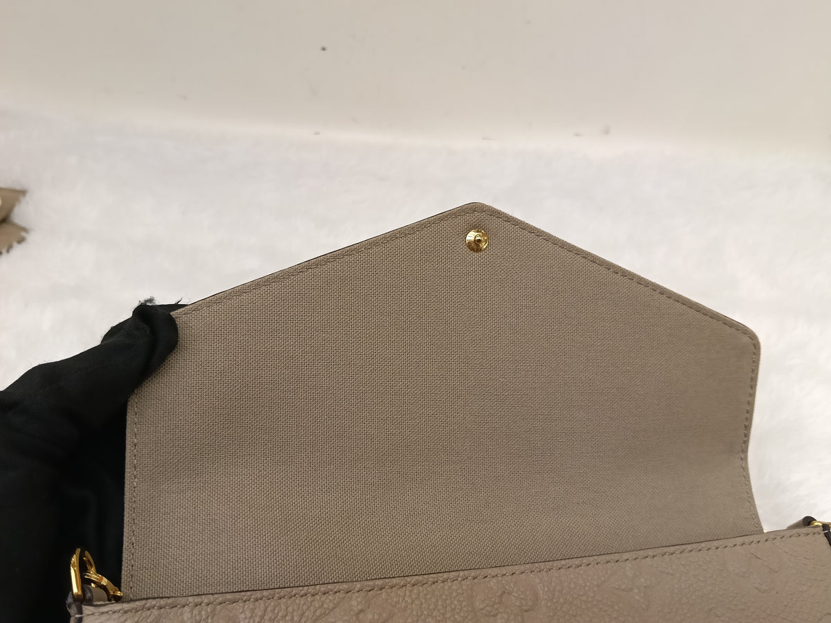 LV Felicie GM Monogram Empreinte Tourterelle 2020