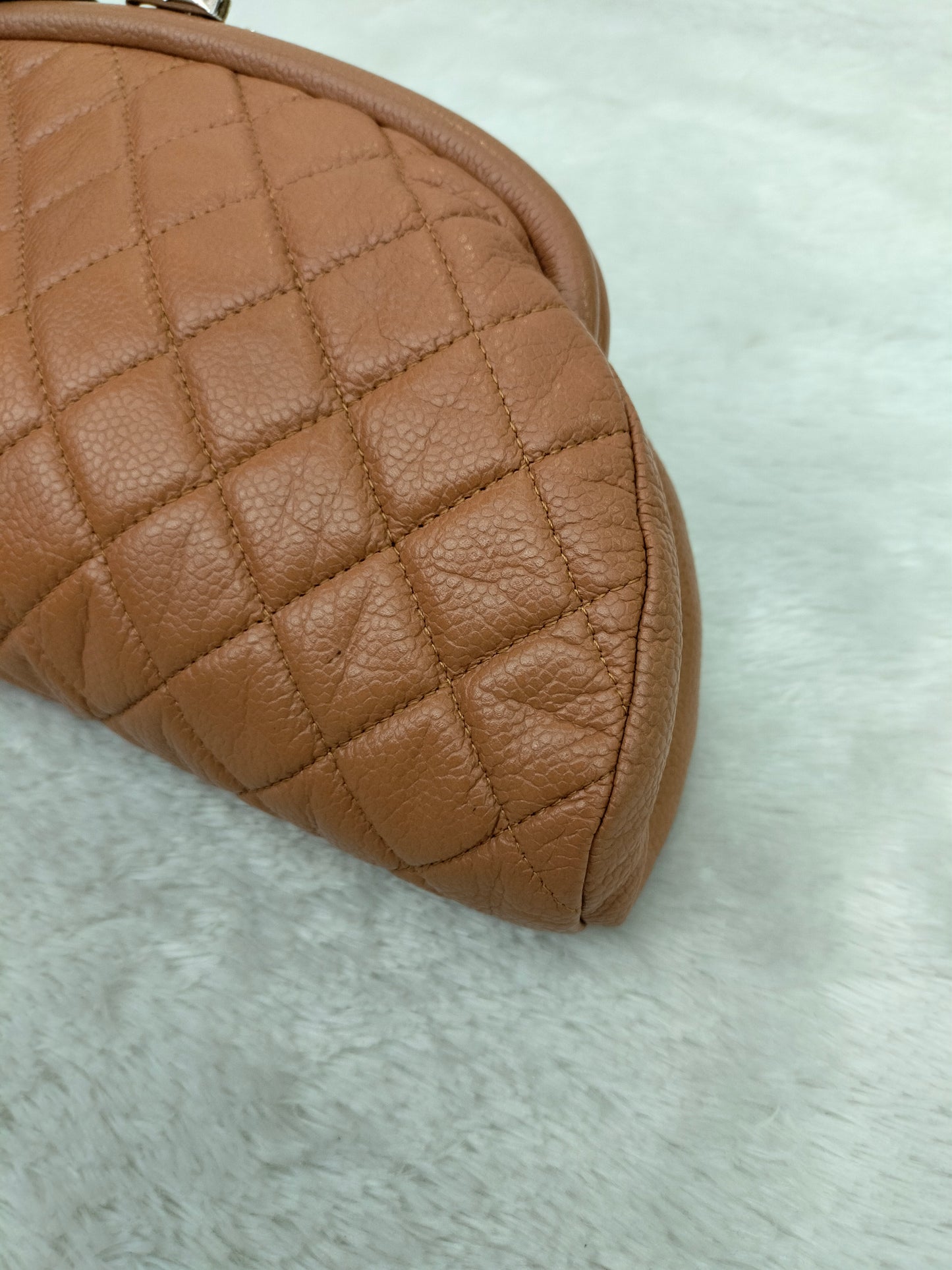 Chanel Timeless Caviar Brown SHW #15