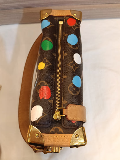 LV X Yayoi Kusama Side Trunk MM Monogram 3D Dots (CHIP)