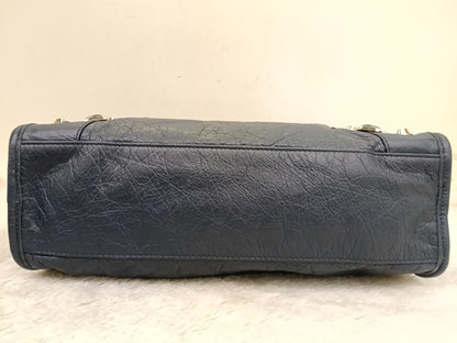 Balenciaga Small City Classic Blue Nuit SHW 2018