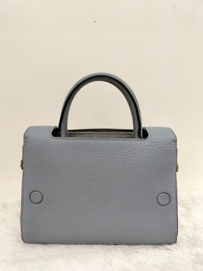 Diorever Mini Grained Blue GHW 2017