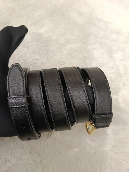 Prada Tessuto Gauffre Nylon Nero GHW