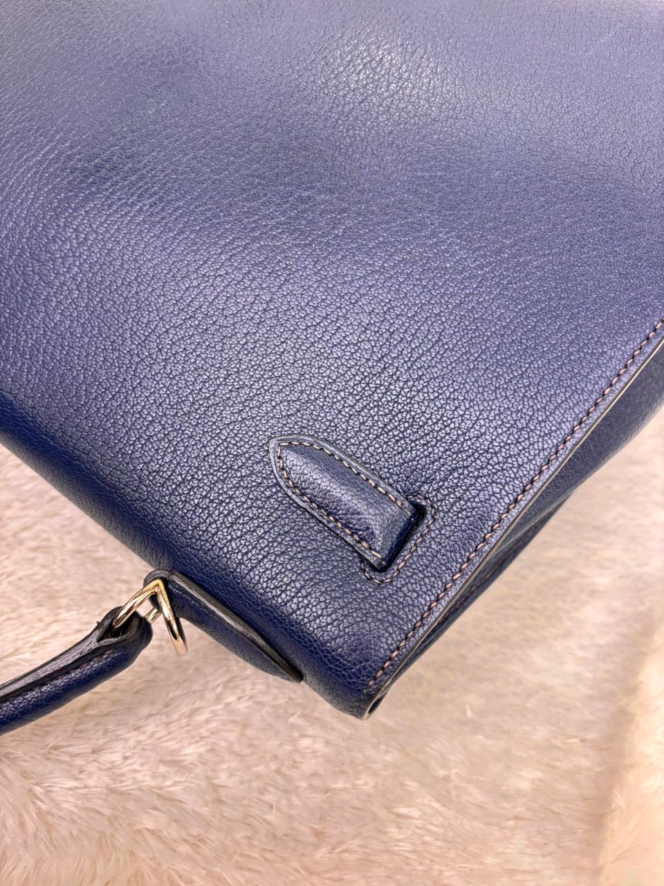 K32 Chevre Coromandel Blue De Malt PHW #L square