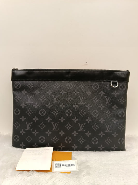 LV Pochette Discovery GM Monogram Eclipse 2019