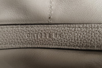 Hermes 2424 29cm Togo Swift Griss Asphalt PHW #C