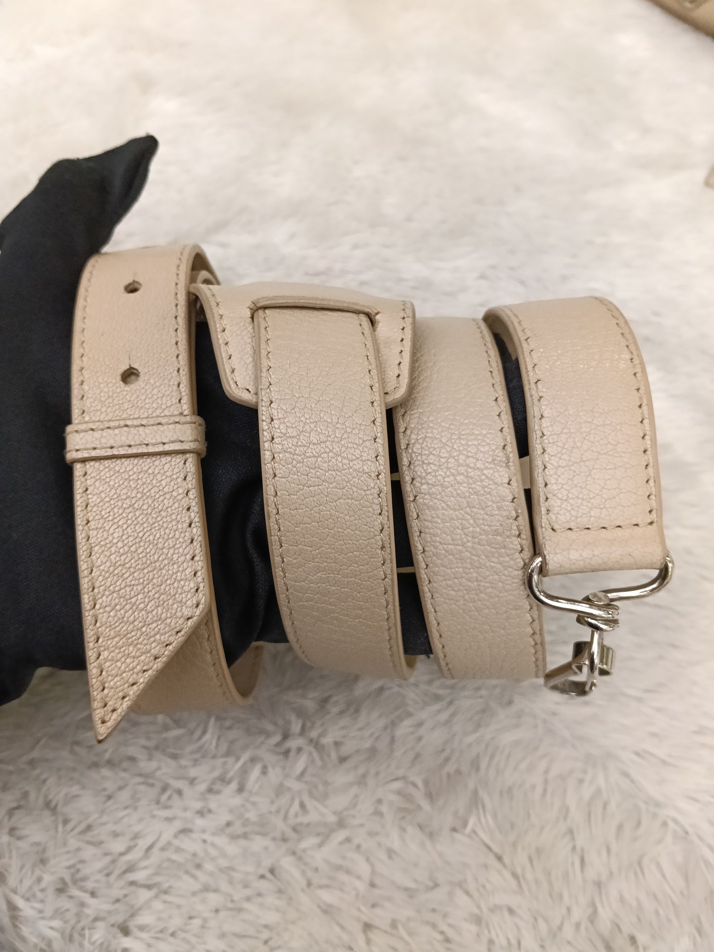 Balenciaga Small City Edge Beige SHW 2018