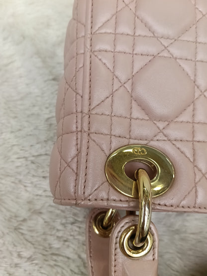 Lady Dior Mini Lamb Lotus GHW 2017