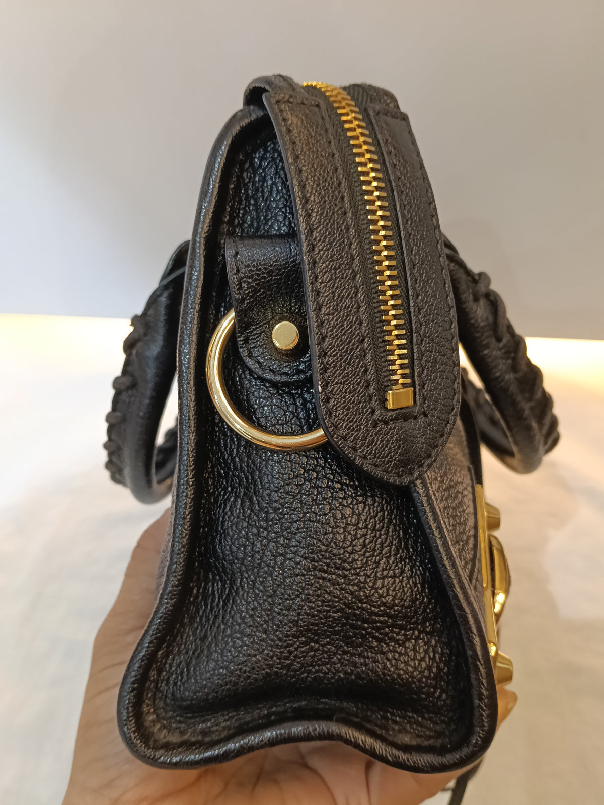 Balenciaga Mini City Edge Black GHW 2020