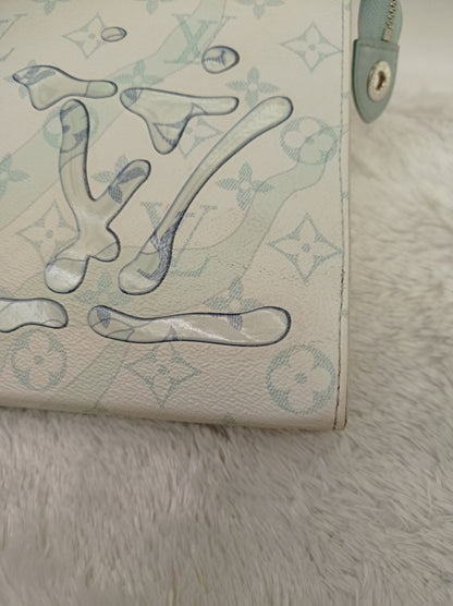 LV Pochette Voyage MM Crystal Blue (CHIP)