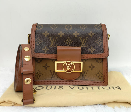 LV Dauphine Mini Monogram Reverse 2019