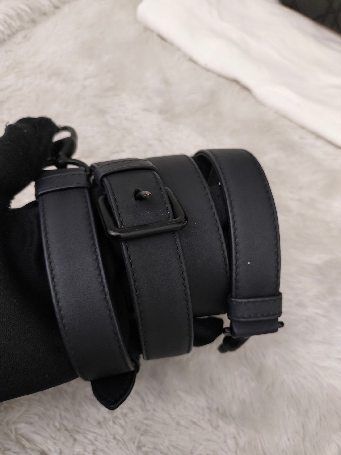 Lady Dior Large Ultra Matte All Black 2019