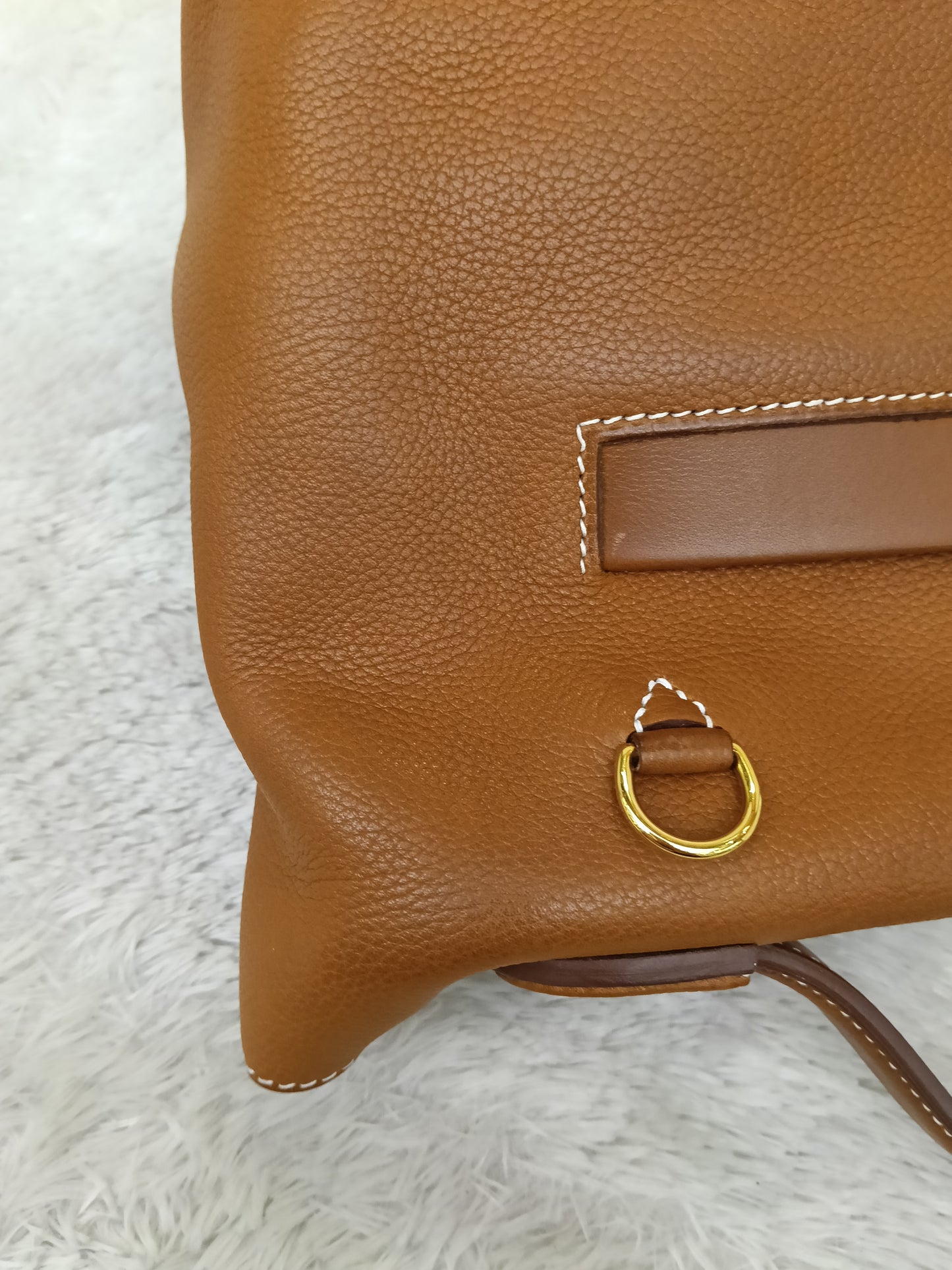 Hermes 2424 29 Fauve Barenia Faubourg GHW #D