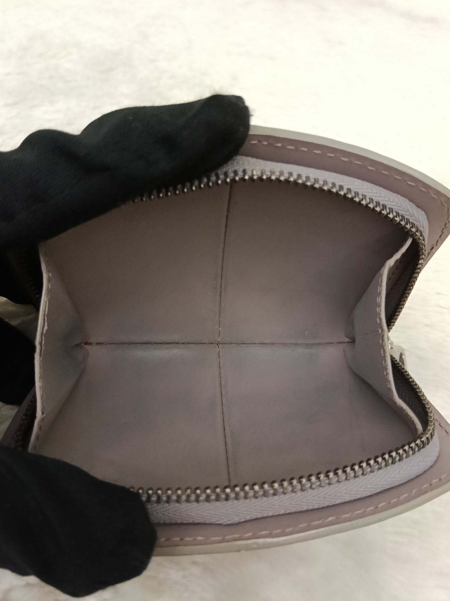 LV Demi Lune Coin Wallet Epi Lilac