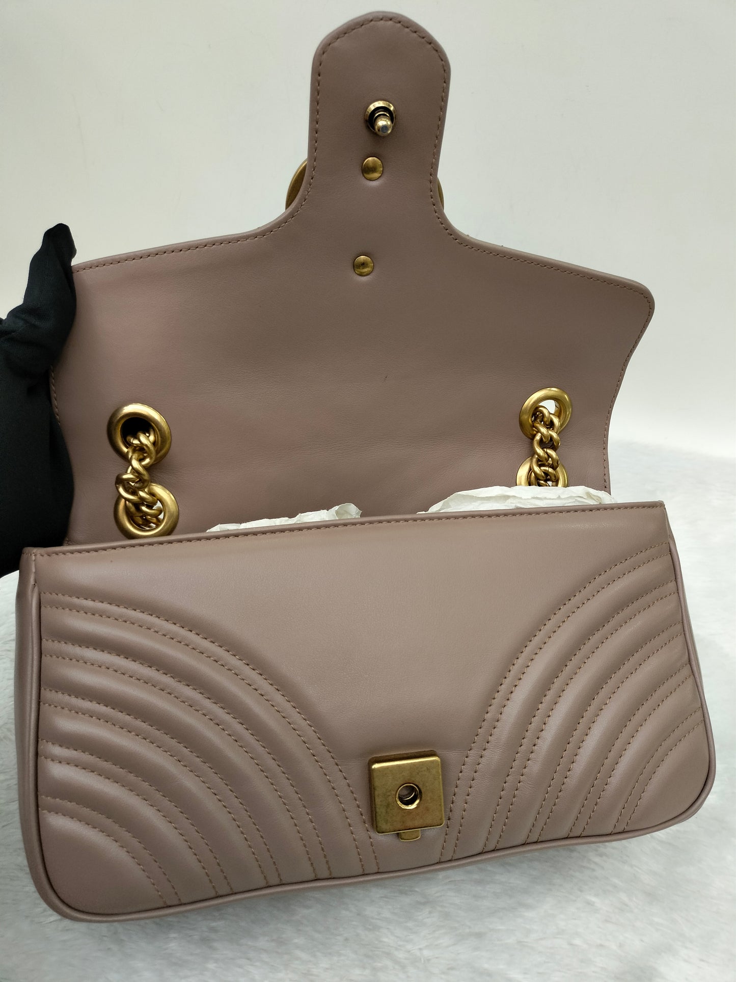 Gucci Marmont Small Nude GHW