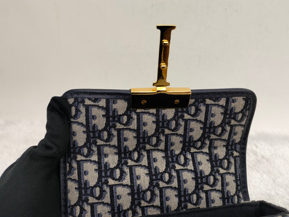 Dior Montaigne Box Oblique Navy GHW 2020