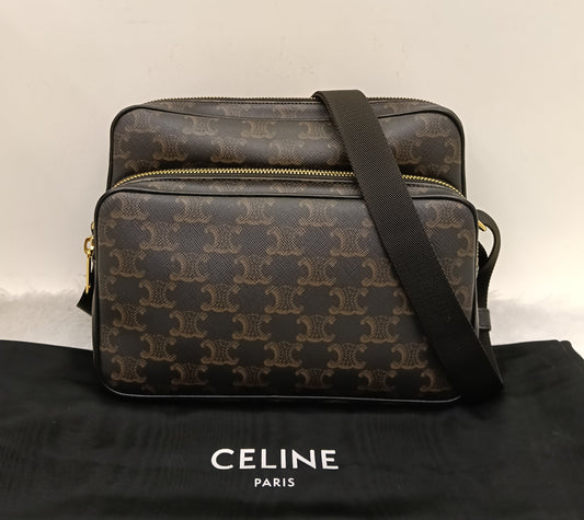 Celine Messenger Triomphe Brown GHW 2020