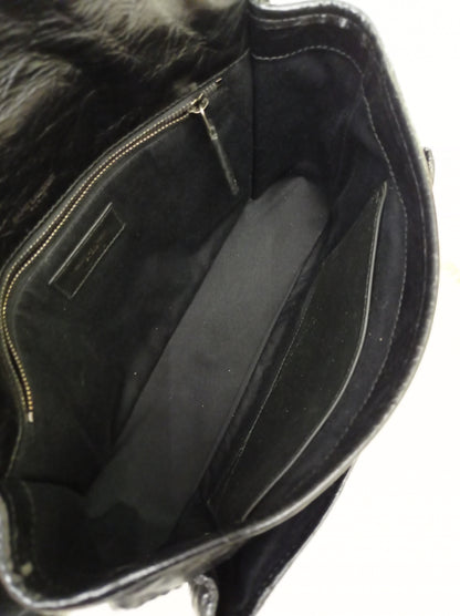 YsL Niki Medium Calfskin Black RHW 2018