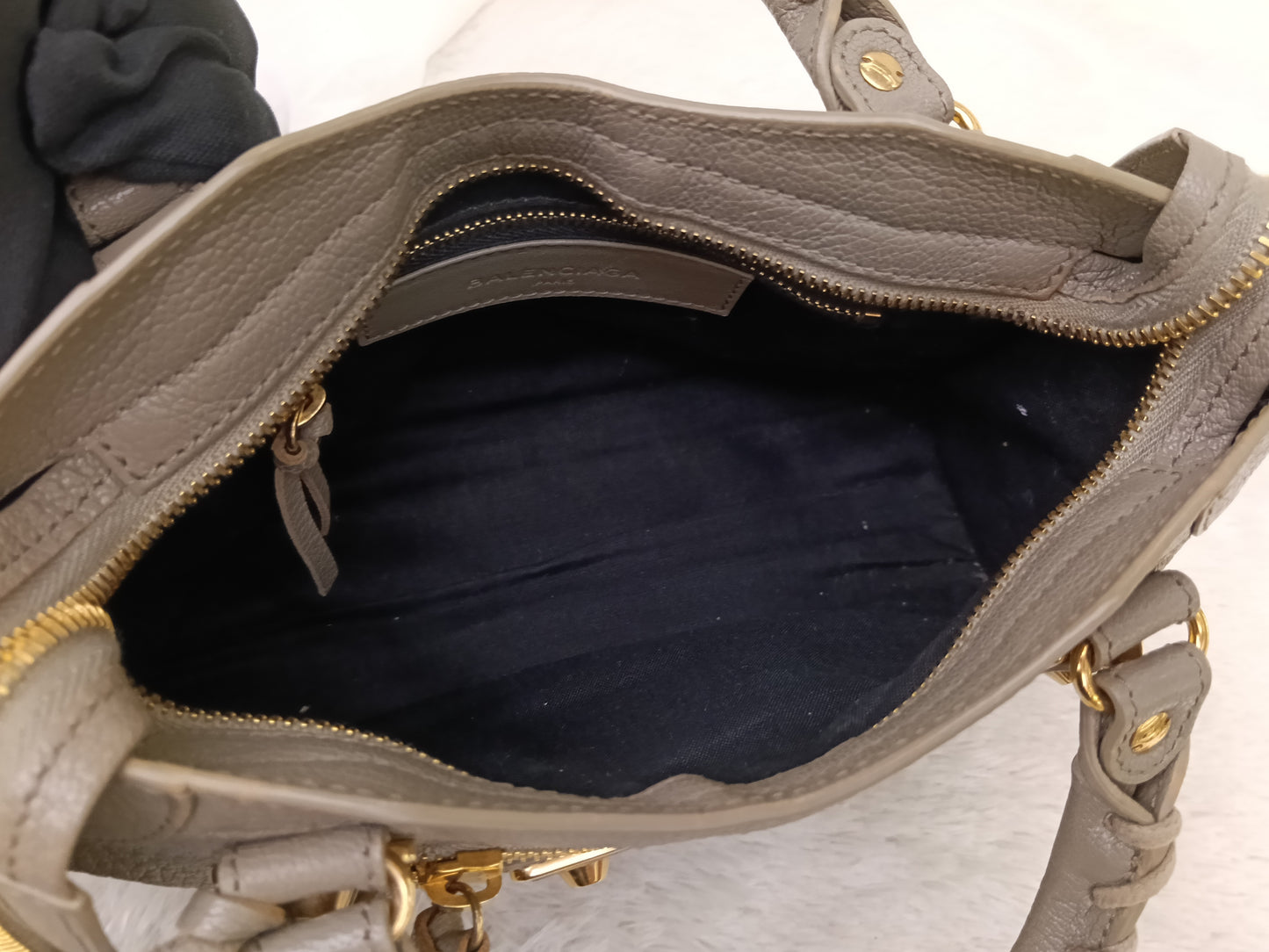 Balenciaga Mini City Edge Grey GHW 2016