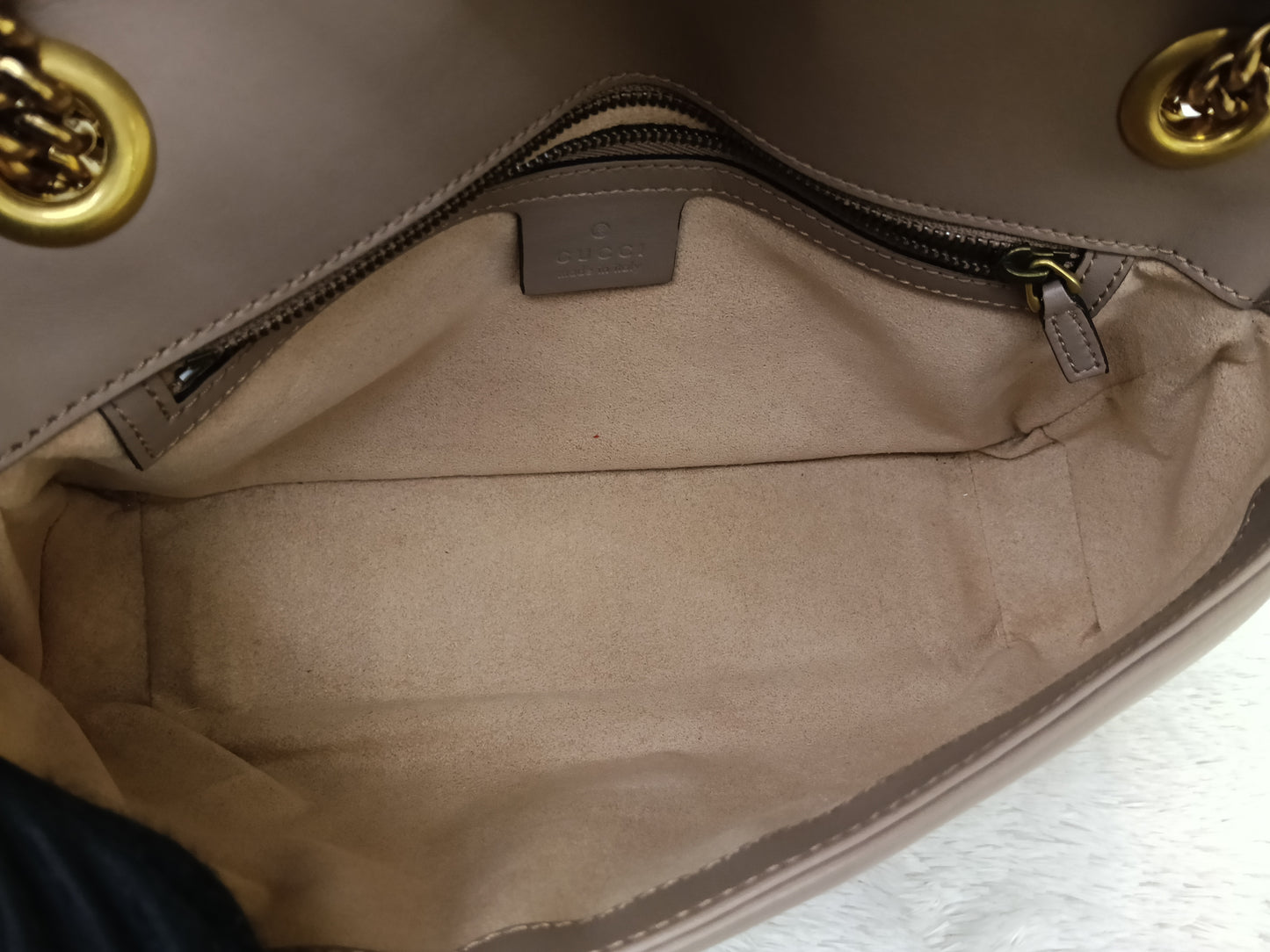 Gucci Marmont Small Nude GHW