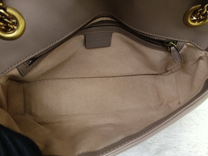 Gucci Marmont Small Nude GHW