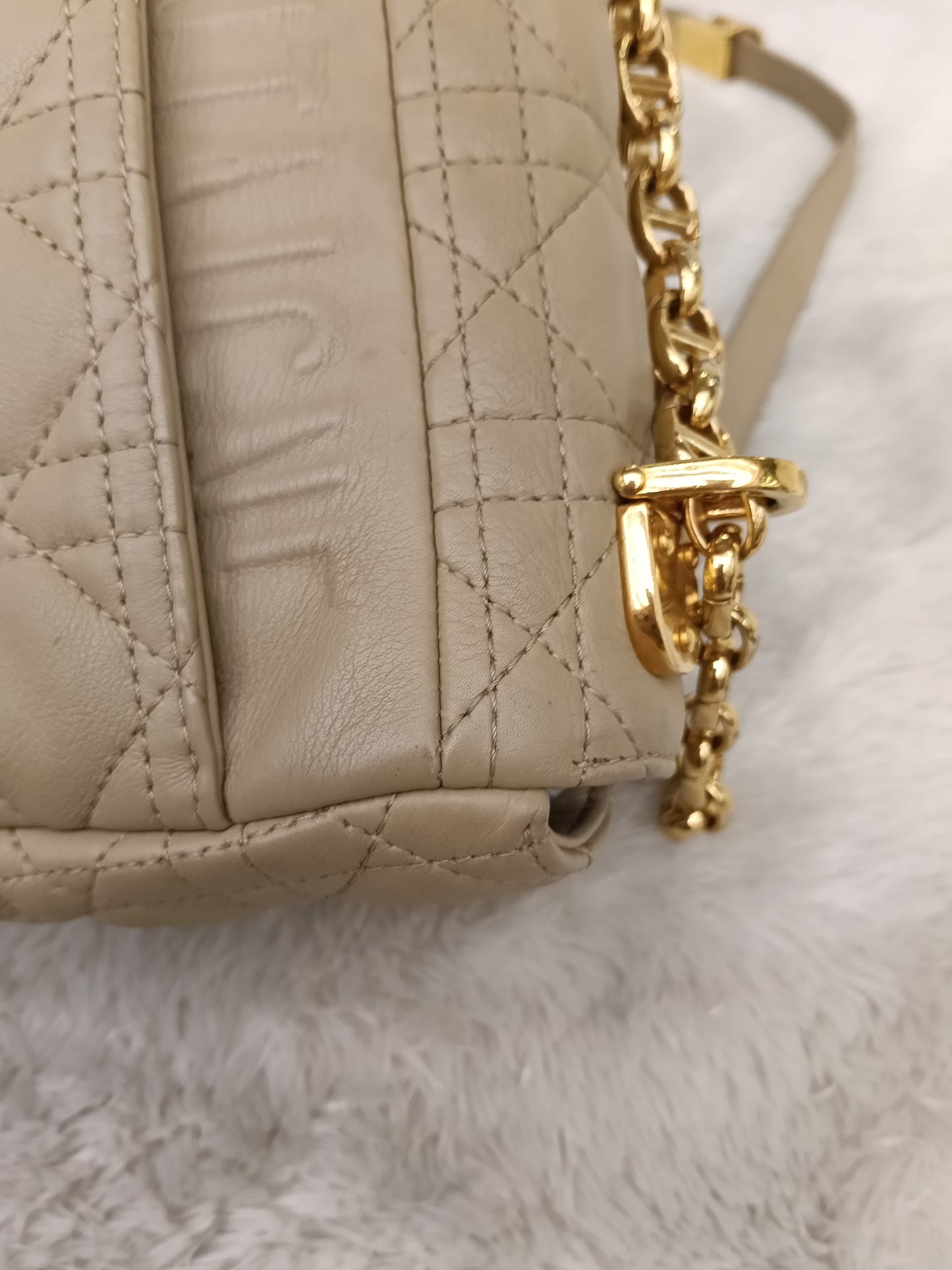 Dior Caro Small Beige GHW 2020